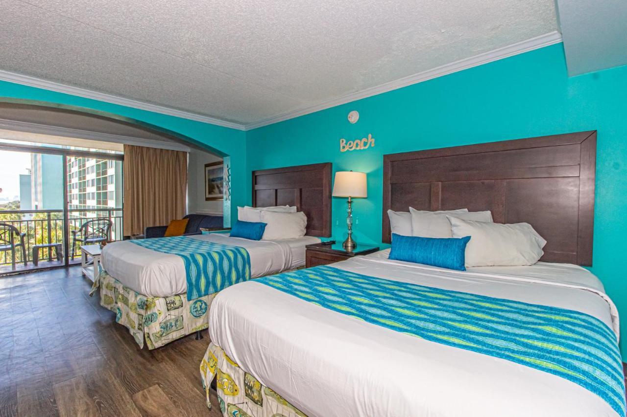 Oversized Ocean View Queen Suite With Beautiful Fireplace And Accents - Sleeps 4 Guests! Myrtle Beach Ngoại thất bức ảnh