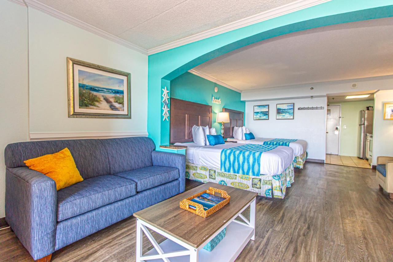Oversized Ocean View Queen Suite With Beautiful Fireplace And Accents - Sleeps 4 Guests! Myrtle Beach Ngoại thất bức ảnh