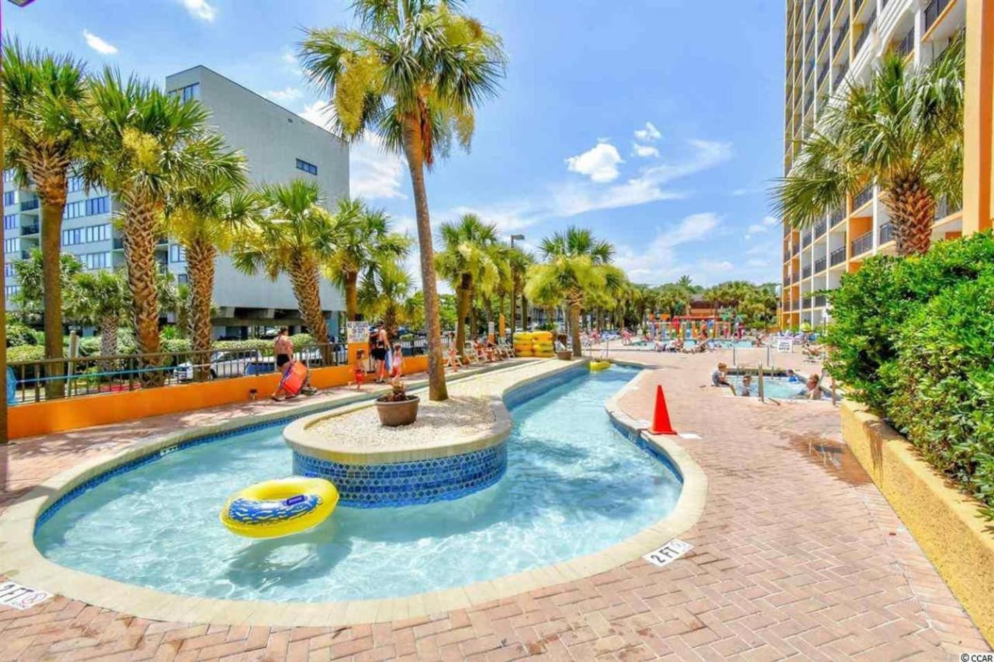 Oversized Ocean View Queen Suite With Beautiful Fireplace And Accents - Sleeps 4 Guests! Myrtle Beach Phòng bức ảnh